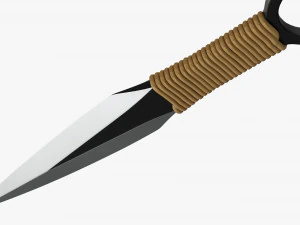Throwing Knife 07 3D Model