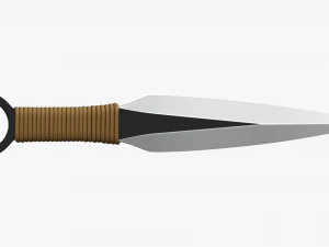 Throwing Knife 07 3D Model