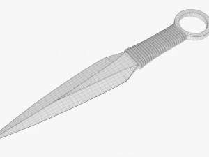 Throwing Knife 07 3D Model