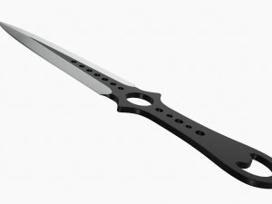 Throwing Knife 08 3D Model