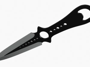 Throwing Knife 08 3D Model