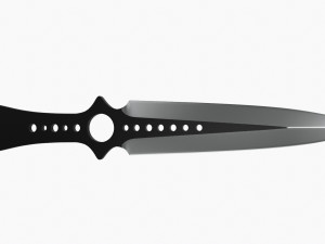 Throwing Knife 08 3D Model