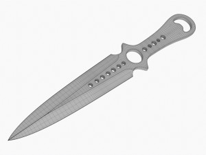 Throwing Knife 08 3D Model