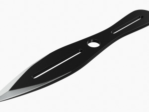 Throwing Knife 09 Modelo 3D