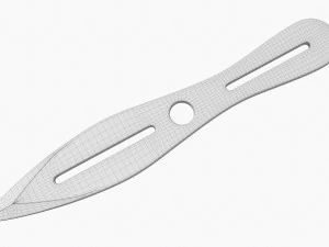 Throwing Knife 09 3D Model