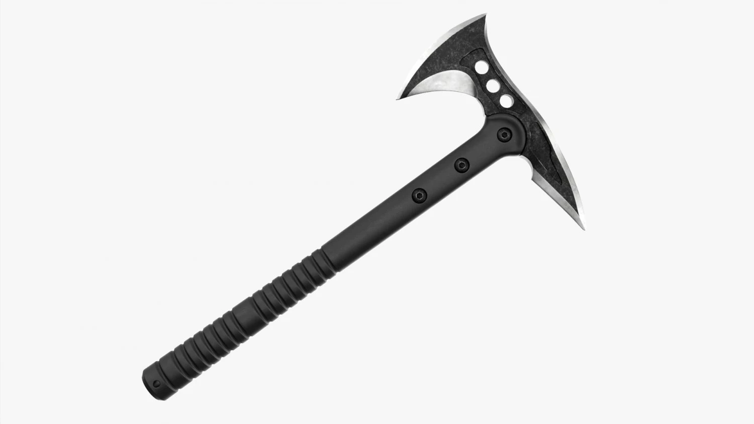 Tomahawk Axe Tactical 3D Model .c4d .max .obj .3ds .fbx .stl .blend 