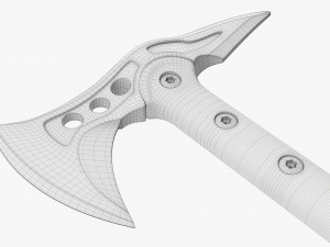 Tomahawk Axe Tactical Model 3D
