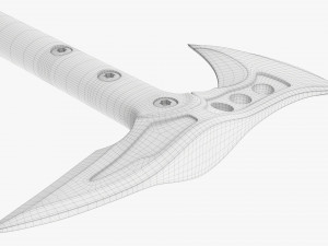 Tomahawk Axe Tactical Model 3D