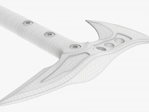 Tomahawk Axe Tactical 3D Model