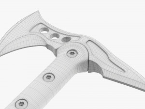 Tomahawk Axe Tactical Model 3D