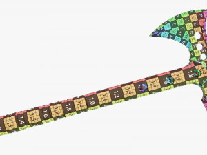 Tomahawk Axe Tactical 3D Model