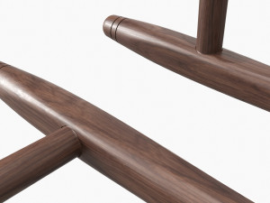 Tonfa Okinawa Wood Modèle 3D