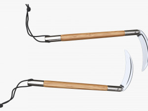 Two Competition Kamas 3D Model