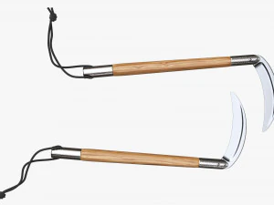 Two Competition Kamas 3D Model