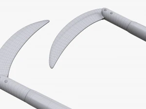 Two Competition Kamas 3D Model