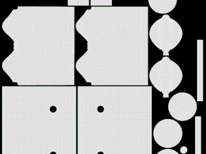 Two Competition Kamas 3D Model