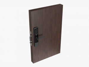 Xiaomi Aqara N200 Smart Door Lock Black 3D Model