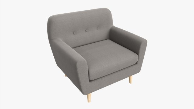Armchair 13 3D मॉडल .c4d .max .obj .3ds .fbx .stl .blend 