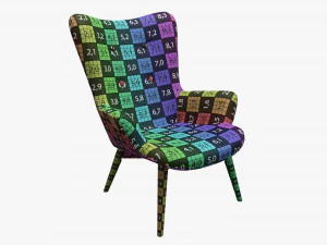 Armchair 14 3D Model