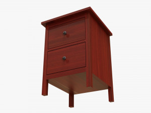 Bedside Table 01 Modello 3D