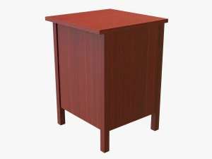 Bedside Table 02 3D Model