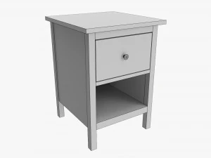 Bedside Table 02 3D Model