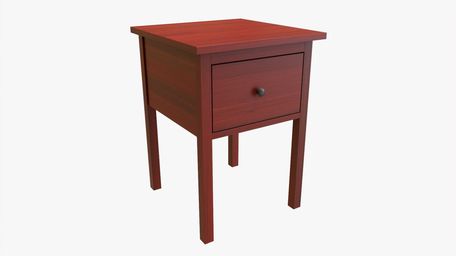 Bedside Table 03 3D Model .c4d .max .obj .3ds .fbx .stl .blend