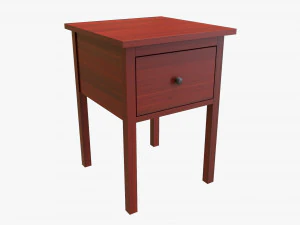 ベッドサイドテーブル03 3Dモデル