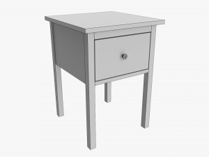 Bedside Table 03 3D-Modell