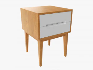ベッドサイドテーブル04 3Dモデル