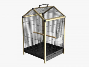 Bird Carrier Travel Cage 3Dモデル