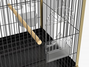 Bird Carrier Travel Cage 3Dモデル