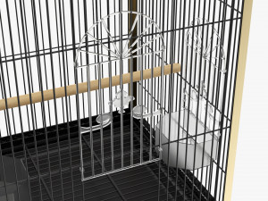 Bird Carrier Travel Cage 3Dモデル