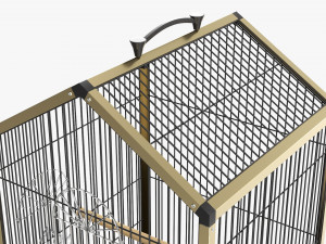 Bird Carrier Travel Cage 3Dモデル