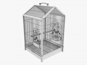 Bird Carrier Travel Cage 3Dモデル
