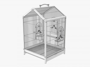 Bird Carrier Travel Cage 3Dモデル