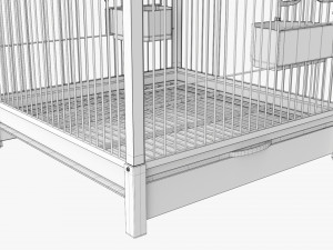 Bird Carrier Travel Cage 3Dモデル