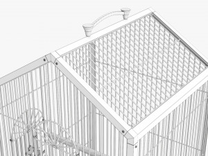 Bird Carrier Travel Cage 3Dモデル