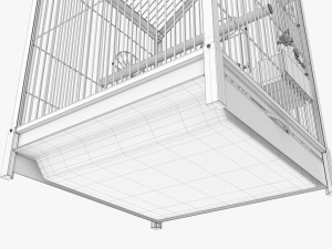 Bird Carrier Travel Cage 3Dモデル