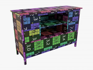 Chest Of Drawers 03 3Dモデル