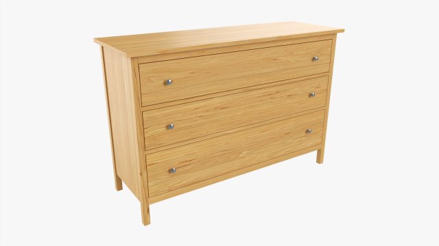 Chest Of Drawers 04 Modello 3D .c4d .max .obj .3ds .fbx .stl .blend 