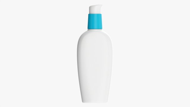 Facial Lotion Bottle Mockup 3D 모델 .c4d .max .obj .3ds .fbx .stl .blend 