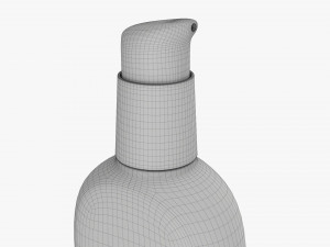 Facial Lotion Bottle Mockup 3D 모델