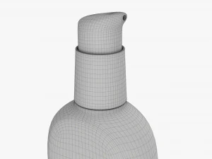 Facial Lotion Bottle Mockup 3D Model