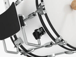 Marching Bass Drum With Carrier 18x10 3D Model