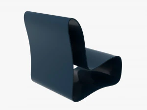 Modern Chair Plastic 3D Model