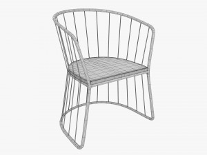 Outdoor Chair 02 3D Model