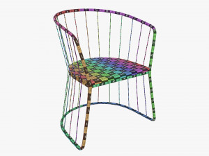 Outdoor Chair 02 3D Model