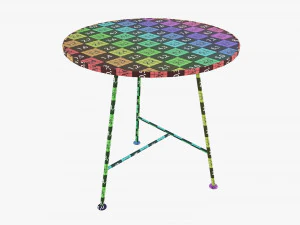 Outdoor Coffee Table 3D Model