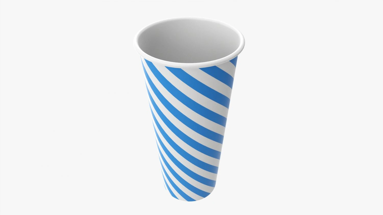 Paper Cold Cup 22 Oz 3D Model .c4d .max .obj .3ds .fbx .stl .blend 